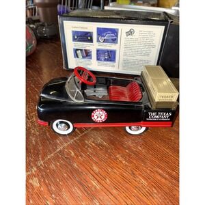 TEXACO 1948 BMC PEDAL CAR REPLICA DIE CAST  1997 4th in a Series w/COA Nib